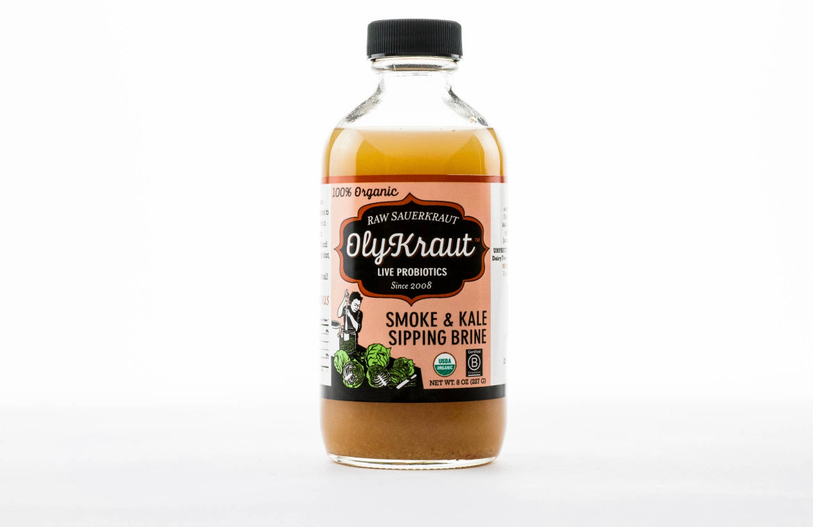 Smoke and Kale Sipping Brine